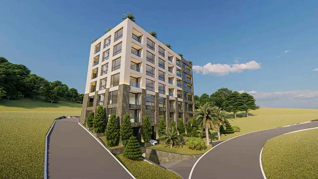 Newly built apartments in Becici in an attractive location